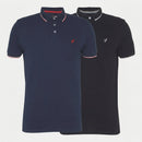 Kit 2 Camisas Polo Masculina Piquet